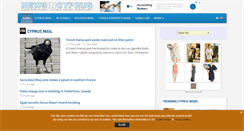 Desktop Screenshot of newsincyprus.com
