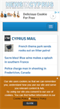 Mobile Screenshot of newsincyprus.com